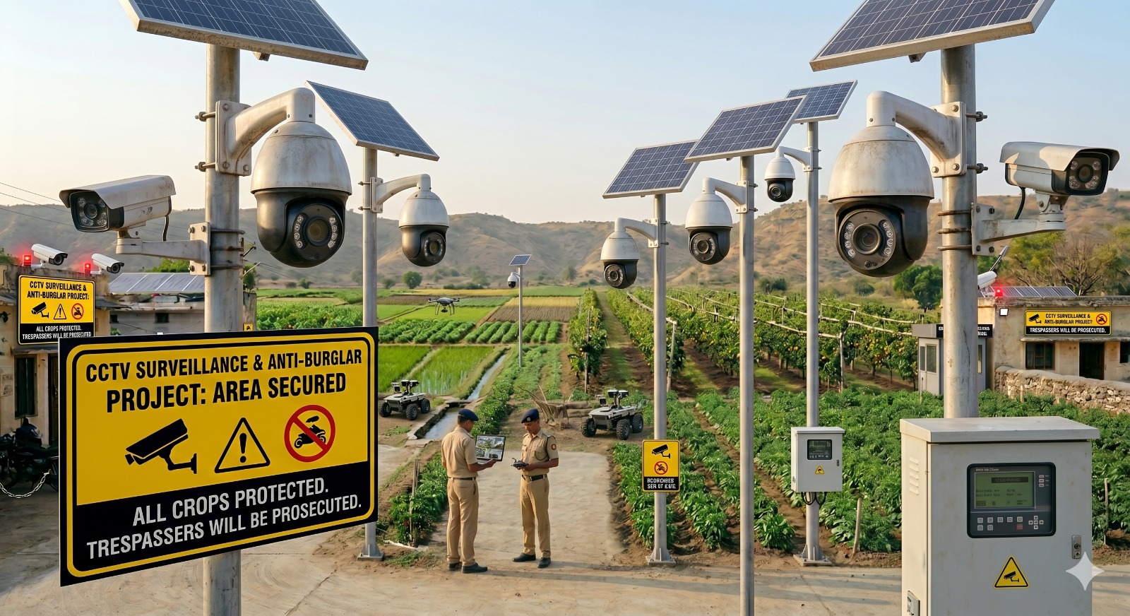 CCTV surveillance and security deployment project